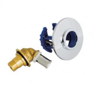 FIXOPLAC Robinet WC – PER Ø12 coudé à sertir – Somatherm KITS33-12-12