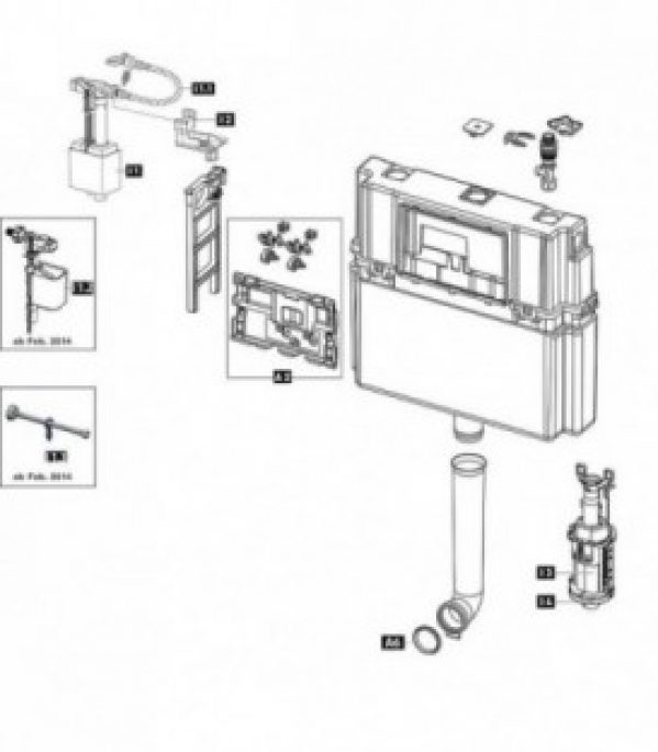 Flexible de raccordement Schwab sans vanne d&rsquo;angle 359807