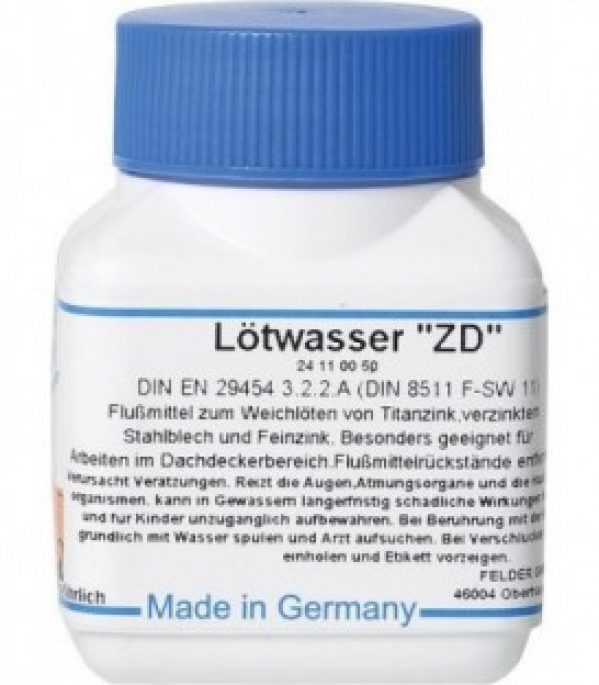 Fluide decapant « ZD » 0,1 kg Bouteille avec pinceau
