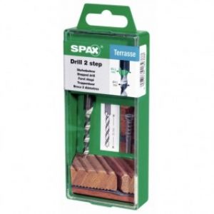 Foret étagé pour vis terrasse