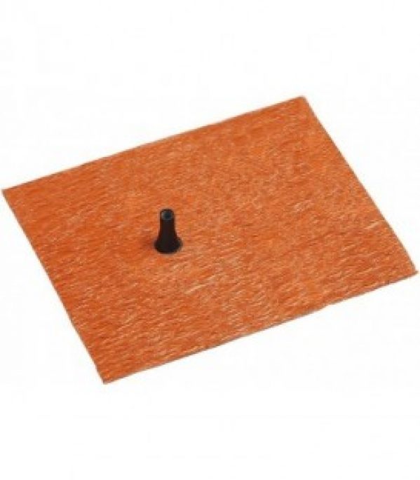 fourreau passage cable joint de toit Type D1, 8-12 mm, rouge brique force adhesive alu-butyl crepé