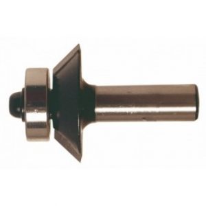 Fraise à plaquettes carbure brasées 2 coupe chanfrein guide à billes