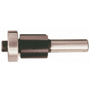 Fraise à plaquettes carbure brasées 2 coupes droites avec guide à billes