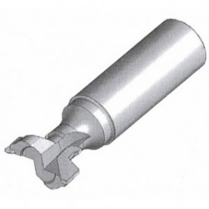 Fraise à plaquettes carbure pour profil trapèze