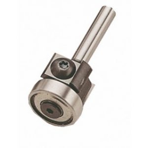 Fraise à plaquettes carbure réversibles 2 coupes droites roulements à billes