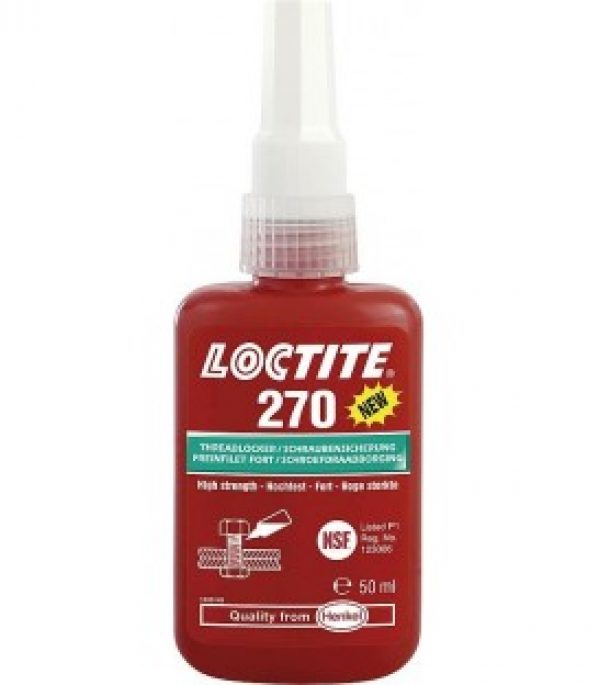 Frein à vis à grande résitance Loctite 270 50 ml