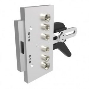 Gabarit de perçage dormant pour oscillo-battant en PVC