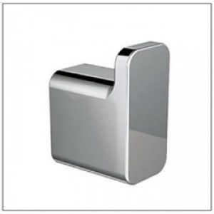 Gadget de salle de bain de style contemporain en laiton chromé