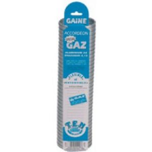 Gaine accordéon aluminium Spécial Gaz