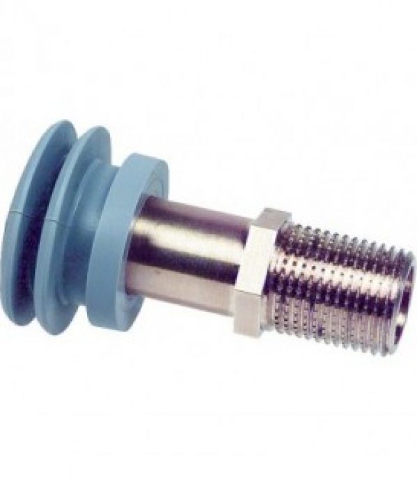 Garniture d&rsquo;ecoulement urinoir laiton , 1/2&Prime; avec joint a levre, gris