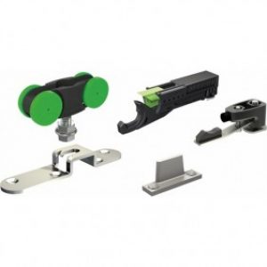 Garniture – guide, supports et roulettes – porte coulissante – SAF 41A