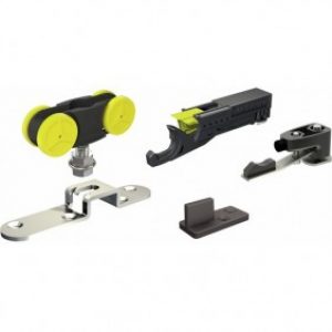 Garniture guide, supports et roulettes – porte coulissante – SAF 81A