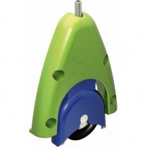 Garniture guides roulettes – porte coulissante 55 kg – PICOSTAR 2