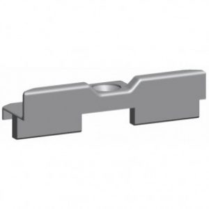 Gâche de galet E-18979 pour menuiserie pvc