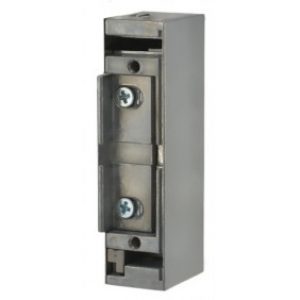 Gâche électrique à fonctionnement universel émission ou rupture