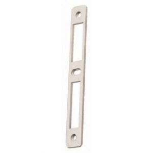 Gâche plate aluminium pour serrure à pêne dormant et 1/2 tour – 31