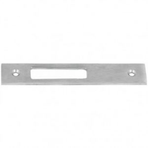 Gâche pour pêne basculant haut bas en inox pour serrures Multiblindo