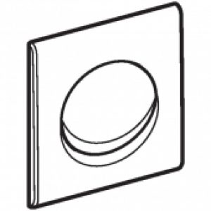 Geberit Samba – Plaque de fonctionnement HyTouch urinoir
