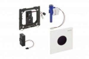 Geberit Sigma01 – HyTronic commande d&rsquo;urinoir hgl.-chr. Zinc Die Cast contact IR / Batterie