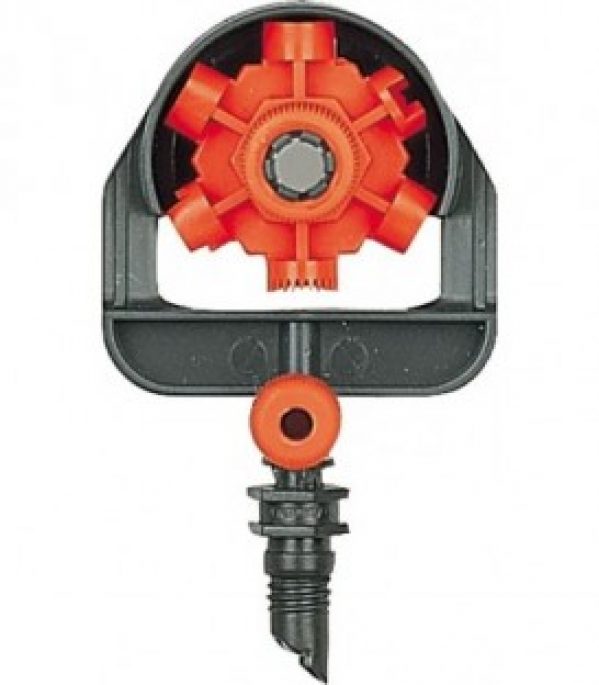 Gicleur de pulvérisation GARDENA 6 surfaces, contenu : 2 pièces