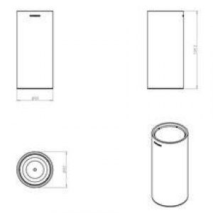 Gobelet brosses à dents project COSMIC