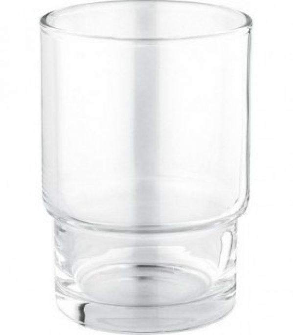 Gobelet verre pour support Essentials chrome livré sans support