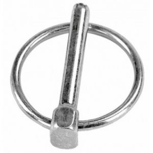 Goupilles clips – acier zingué blanc – 10 pièces