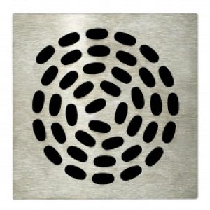 Grille carrée 130 x 130 mm Spirale pour Isotanche