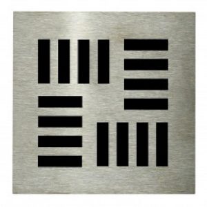 Grille carrée 130 x 130 mm Tetris pour Isotanche