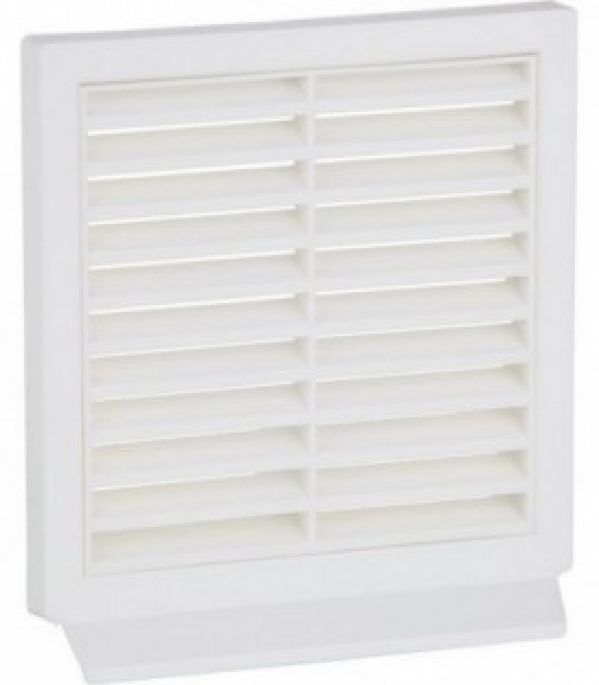 Grille d aeration Type LG 125 pour femeture mural ext