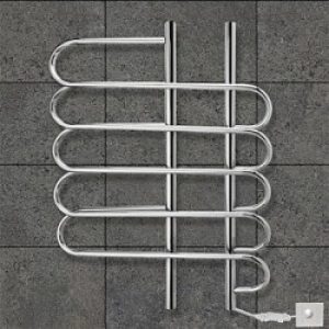 Grille de séchage électrique en acier inoxydable avec support mural ( 80 w )