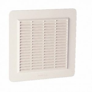 Grille de ventilation GAPM4 spéciale facade, avec moustiquaire, 246×246