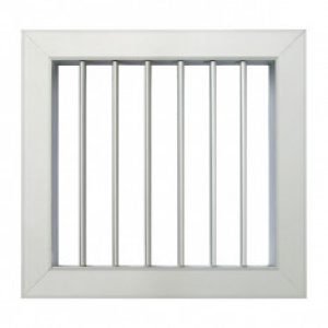 Grille de ventilation porte et cheminée 140x130mm
