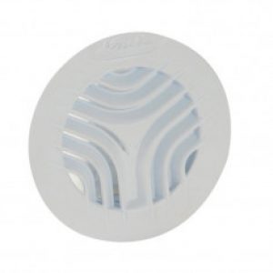 Grille de ventilation ronde intérieure avec moustiquaire Nicoll
