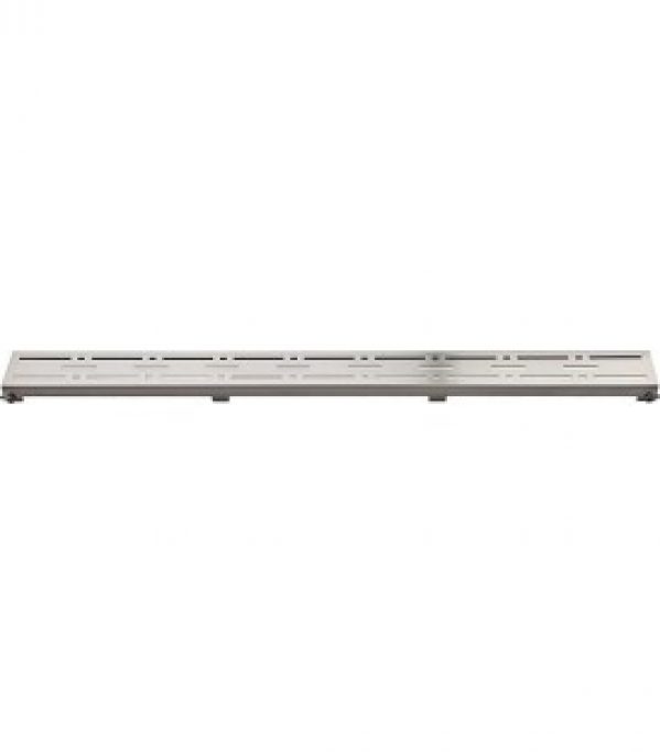 Grille en inox brossé « Série Lines » 1100 mm