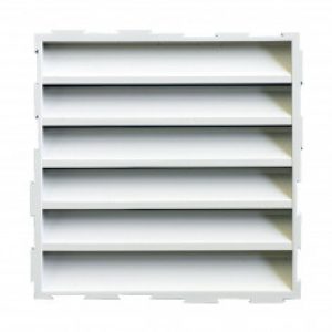 Grille murale carrée en PVC pour assemblage multiple