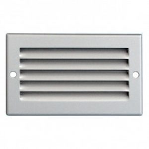 Grille ventilation métal 100x60mm – Couleur Aluminium ou inox