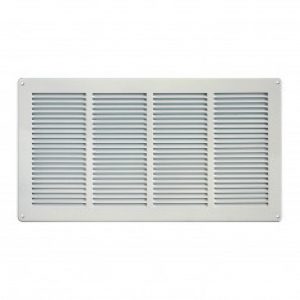 Grille ventilation métal 440x240mm – Couleur Aluminium ou inox