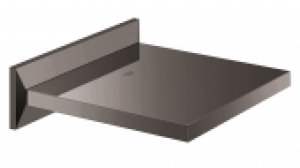 GROHE Allure Brilliant – Bec cascade pour montage mural avec projection 180 mm hard graphite