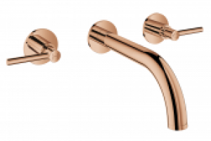 GROHE Atrio – 3-Loch-Wachtischbatterie Hebelgriff warm sunset