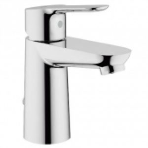GROHE BauEdge – Mitigeur monocommande lavabo taille S avec chaînette rétractable chrome