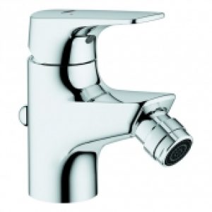 GROHE BauFlow – Mitigeur monocommande bidet avec garniture de vidage chrome