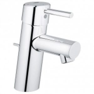 GROHE Concetto – Mitigeur monocommande lavabo taille S avec EnergySafe avec garniture de vidage chrome
