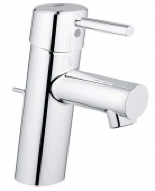 GROHE Concetto – Mitigeur monocommande lavabo taille S avec garniture de vidage chrome