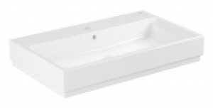 GROHE Cube Céramique – Lavabo  800×490 blanc avec PureGuard
