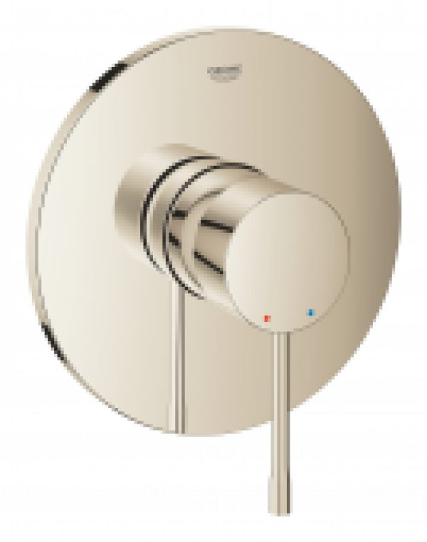 GROHE Essence – Façade de mitigeur monocommande encastré pour 1 sortie nickel