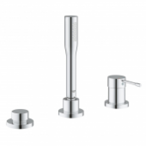 GROHE Essence – Robinetterie 3 trous baignoire avec 2 sorties chrome