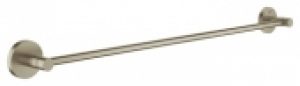 GROHE Essentials – Barre porte-serviettes nickel brossé