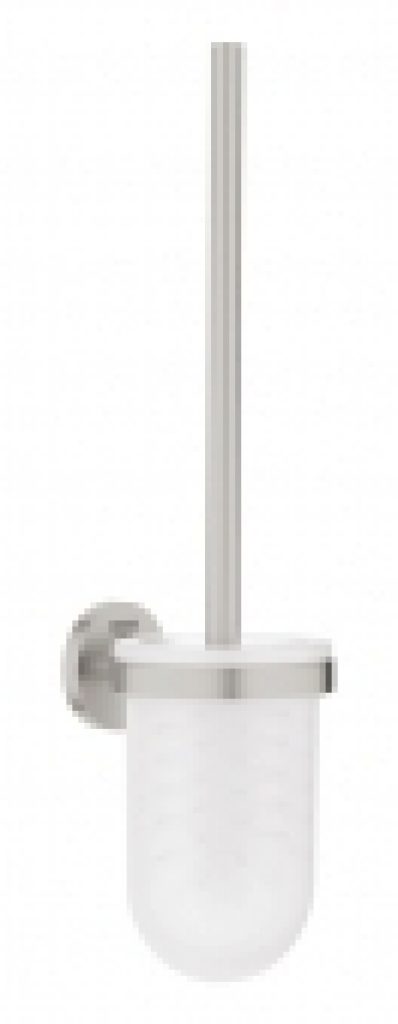 GROHE Essentials – Set porte brosse de toilette supersteel