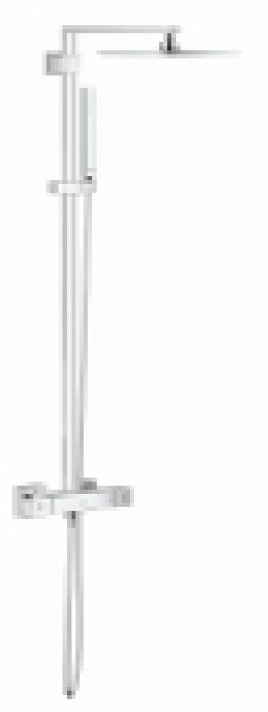 GROHE Euphoria Cube – Système de douche Euphoria Cube XXL 230 avec mitigeur thermostatique chrome